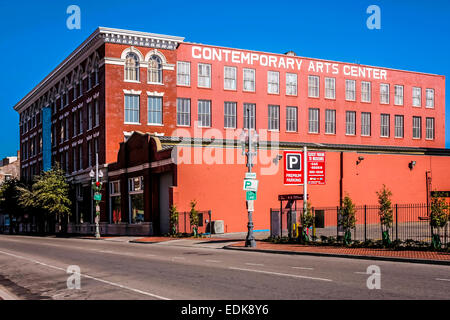 Le Centre d'art contemporain dans l'Entrepôt/Arts District de New Orleans LA Banque D'Images