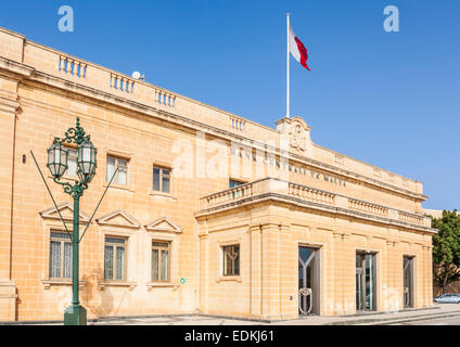 Banque centrale de Malte La Valette Malte eu Europe Banque D'Images