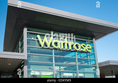Waitrose Store Preston Banque D'Images
