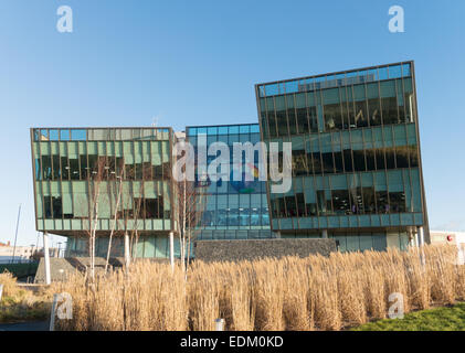 British Telecom Construction de South Shields North East England UK Banque D'Images