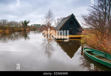 Fen, Gazon Gazon Barton Norwich Norfolk Angleterre UK Banque D'Images