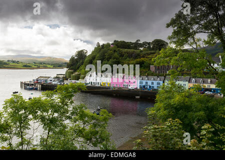 Île de Skye portree Banque D'Images