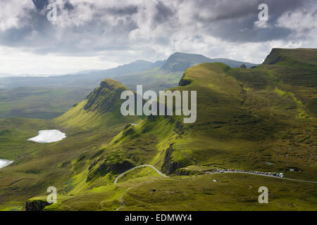 Le Quiraing Isle of Skye Banque D'Images