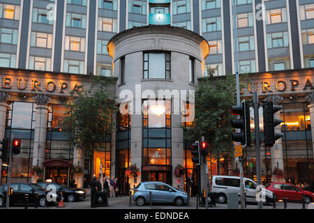 Europa Hotel, Great Victoria Street, Belfast, en Irlande du Nord Banque D'Images