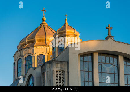 Saint Mary's Église catholique ukrainienne, Vancouver, British Columbia, Canada Banque D'Images