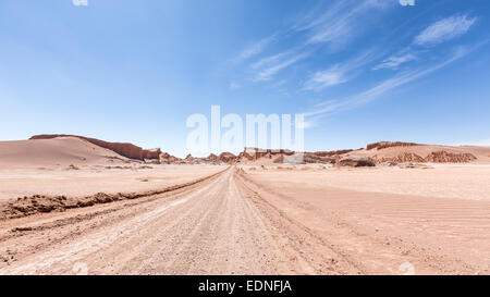 Vallée de la lune à San Pedro de Atacama, Chili, Amérique du Sud Banque D'Images