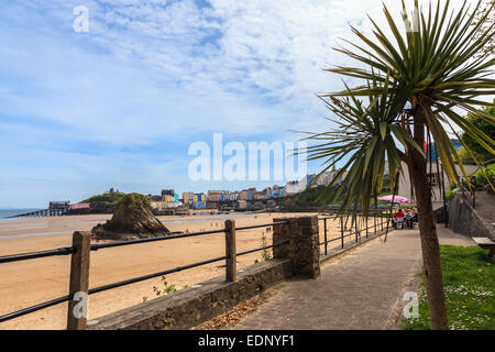 Plage du Nord Port de Tenby Banque D'Images