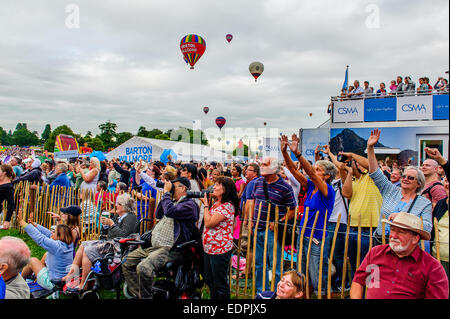 Bristol Balloon Fiesta 2014 Banque D'Images