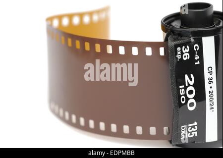 35mm film photographique tiroir Banque D'Images