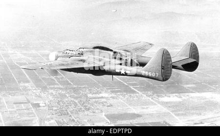 Black Widow Northrop P-61A 42-5507 15520808943 o Banque D'Images