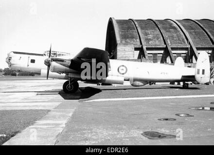 Cette image montre l'avion Avro Lincoln Mk31, immatriculé A73-61, exploité par le 10e escadron de la Royal Australian Air Force. Il était stationné à Townsville et fait partie de l'histoire de la RAAF. Banque D'Images