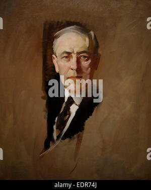 Le Président Woodrow Wilson - John Christian Johansen, vers 1919 Banque D'Images