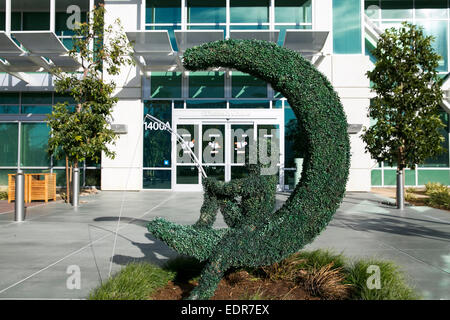 Le siège de PDI/Dreamworks, partie de Dreamworks Animation SKG à Redwood City, en Californie. Banque D'Images