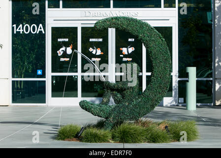 Le siège de PDI/Dreamworks, partie de Dreamworks Animation SKG à Redwood City, en Californie. Banque D'Images