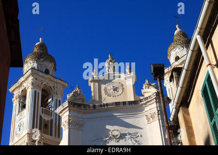 Laigueglia, Riviera dei Fiori, Savone, Ligurie, Italie. Banque D'Images