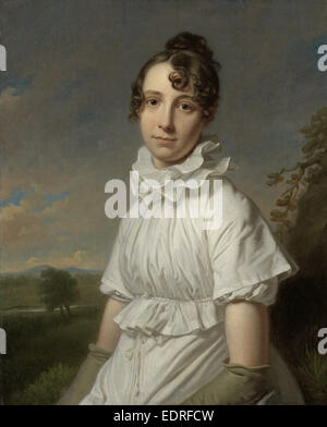 Portrait d'Emma Jane Hodges, Charles Howard Hodges, ch. 1810 Banque D'Images