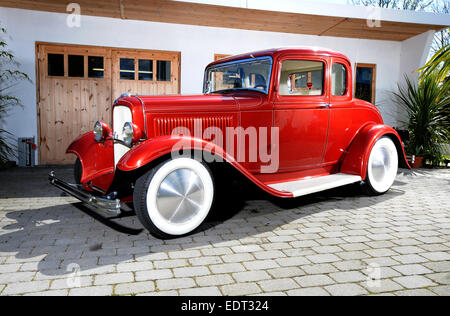 1930 voitures Ford construit comme hot rods dans les années 40 ou 50s Banque D'Images