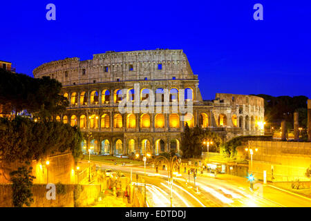 Italien, Rom, Kolosseum, Colosseo, Italie, Rome, Colisée, Colisée, Europe, Italie, Latium, Colosseo, amphithéâtre, ville, capitale, Banque D'Images