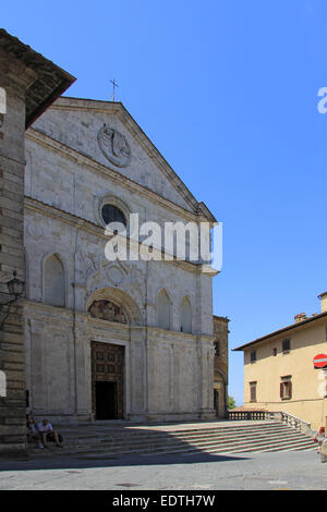 Italien, Städtchen Montepulciano in der Toskana,Italie, Montepulciano en Toscane, Italie, Toscane, Montepulciano, ville, municipalité, pictu Banque D'Images