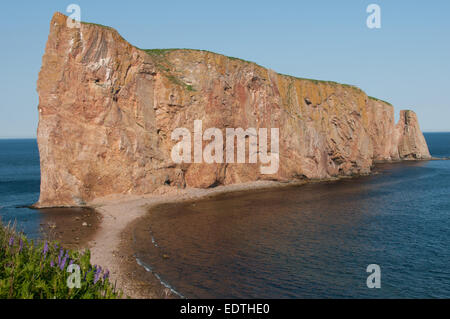 Rocher Percé Gaspésie Québec Canada Banque D'Images