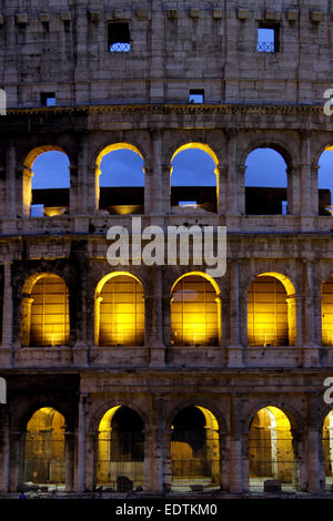 Italien, Rom, Kolosseum, Colosseo, Italie, Rome, Colisée, Colisée, Europe, Italie, Latium, Colosseo, amphithéâtre, ville, capitale, Banque D'Images