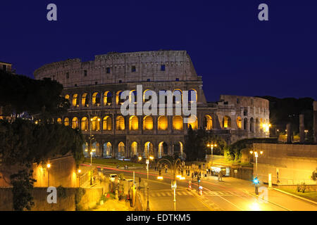 Italien, Rom, Kolosseum, Colosseo, Italie, Rome, Colisée, Colisée, Europe, Italie, Latium, Colosseo, amphithéâtre, ville, capitale, Banque D'Images