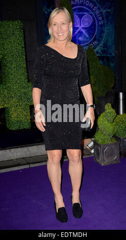 Le dîner des champions de Wimbledon s'est tenue au Royal Opera House, Covent Garden, Londres comprend : Martina Navratilova Où : London, Royaume-Uni Quand : 06 Oct 2014 Banque D'Images