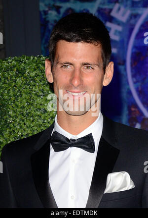 Le dîner des champions de Wimbledon s'est tenue au Royal Opera House, Covent Garden, Londres comprend : Novak Djokovic Où : London, Royaume-Uni Quand : 06 Oct 2014 Banque D'Images