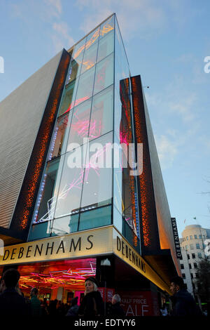 DEBENHAMS Magasin sur Oxford Street, Londres Banque D'Images