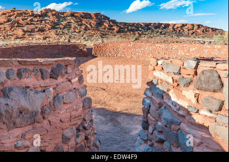 Ball, Wupatki National Monument, Arizona, États-Unis Banque D'Images