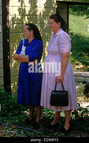 Les Mennonites à Spanish Lookout Community farm vente aux enchères, Belize, en Amérique centrale, Juin 1985 Banque D'Images