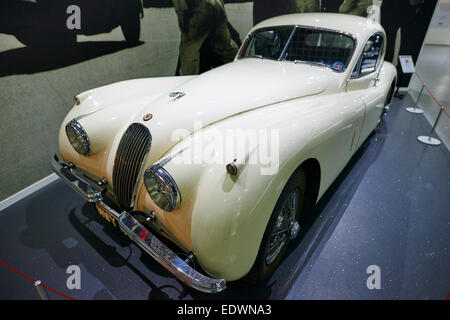 3.4 Jaguar Mark 1 Au Musée des transports de Coventry UK Banque D'Images