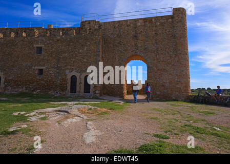 Argamasilla de Alba, Château de Penarroya, lagunes de Ruidera Ciudad Real province Banque D'Images