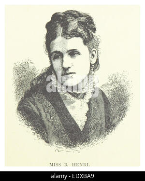 Une illustration tirée de London illustrations (1882), page 11.136, mettant en vedette B. Henry. L'image représente cet individu dans un contexte historique, probablement lié à la culture ou à la société britannique à la fin du XIXe siècle. Banque D'Images