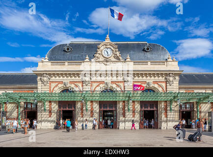La gare de Nice-Ville se - gare de Nice, France. Banque D'Images