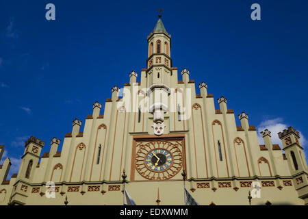 Rathaus in der Altstadt von Landshut, Bayern, Deutschland, Europa, hôtel de ville de la ville de Landshut, Bavière, Allemagne, Europe, Banque D'Images
