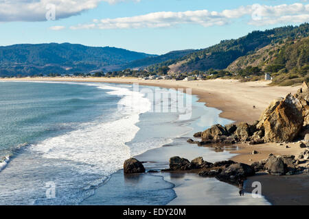 Stinson Beach comté de Marin Bolinas Californie Bay Banque D'Images