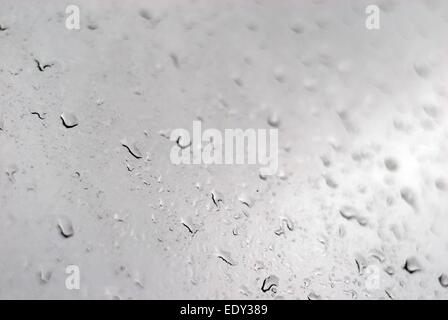 Gouttes de pluie Banque D'Images