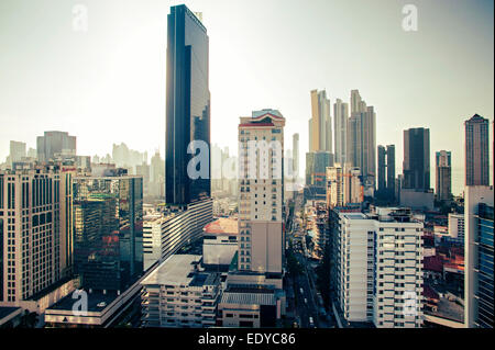 Des toits de la ville de Panama, Panama Banque D'Images