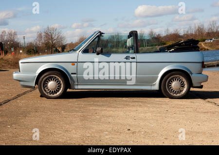 VW Golf Mk1 voiture décapotable Banque D'Images