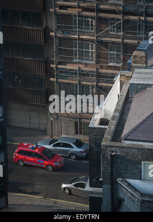 Voiture de police métropolitaine de Londres. crédit : lee ramsden / alamy Banque D'Images