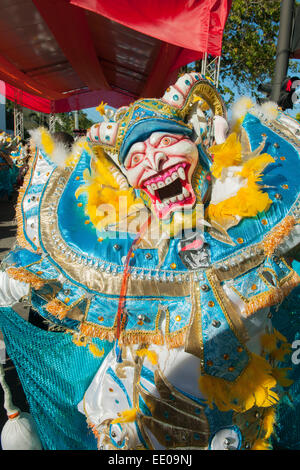 Dominikanische Republik, Cibao, La Vega, Karneval Banque D'Images