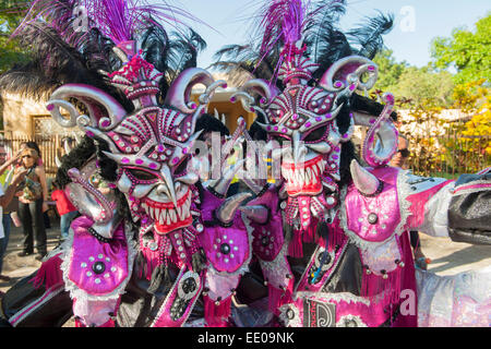 Dominikanische Republik, Cibao, La Vega, Karneval Banque D'Images