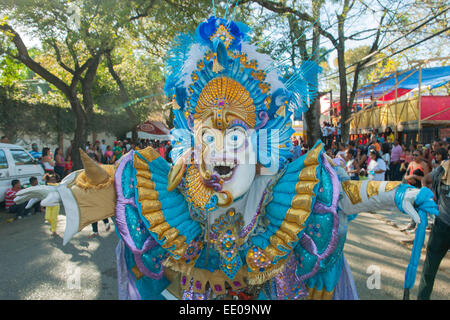 Dominikanische Republik, Cibao, La Vega, Karneval Banque D'Images