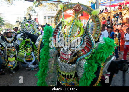 Dominikanische Republik, Cibao, La Vega, Karneval Banque D'Images