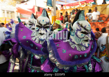 Dominikanische Republik, Cibao, La Vega, Karneval Banque D'Images