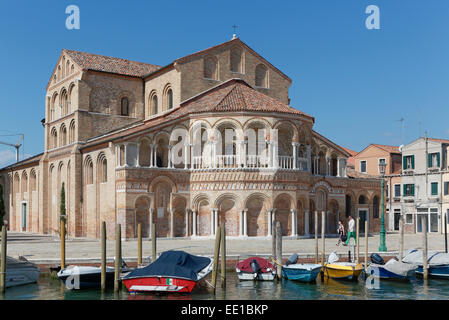 Santa Maria e San Donato église, Murano, Venise, Vénétie, Italie Banque D'Images