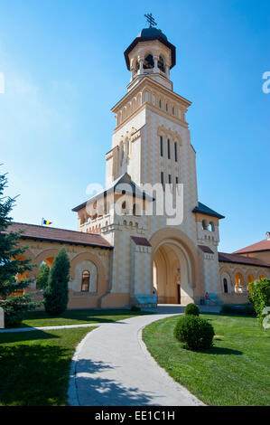 La Cathédrale de couronnement, Alba Iulia, Transylvanie, Roumanie Banque D'Images