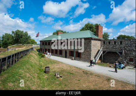 Vieux Fort Érié, sur la rivière Niagara, Ontario, Canada, Amérique du Nord Banque D'Images