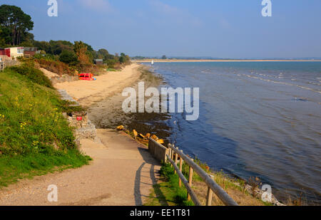 Studland milieu beach Dorset England UK situé entre Swanage et Poole et Bournemouth Banque D'Images